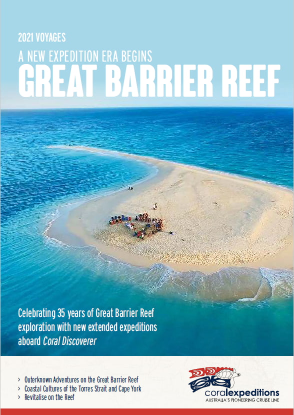 Coral Expeditions brochure Fiona Harper copywriter